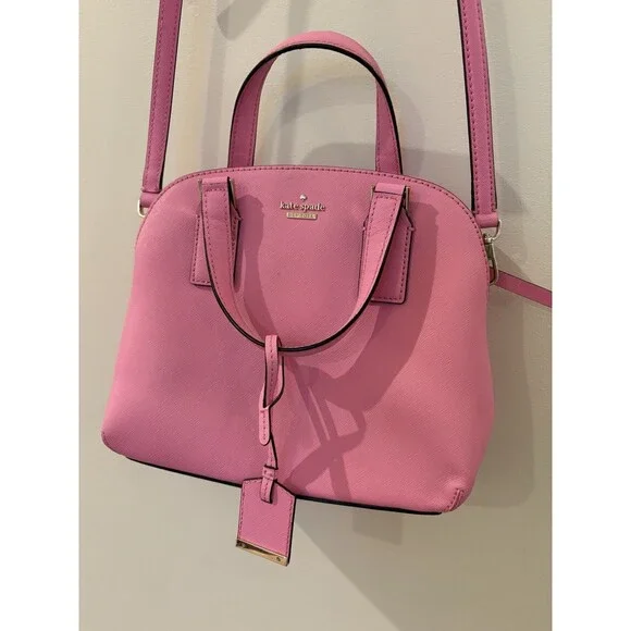 Kate Spade New York Cameron Street Lottie Women's Satchel Bag in Pink - Picture 3 of 8